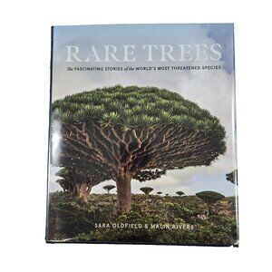 Rare Trees Book Oldfield & Rivers HC Clear Dust Jacket 2023 Threatened Species